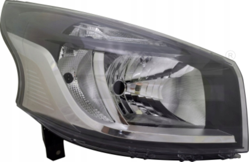 фото №15, Фара l h4, электрический, 5 pinów, drl w бампере fiat talento 07.16-