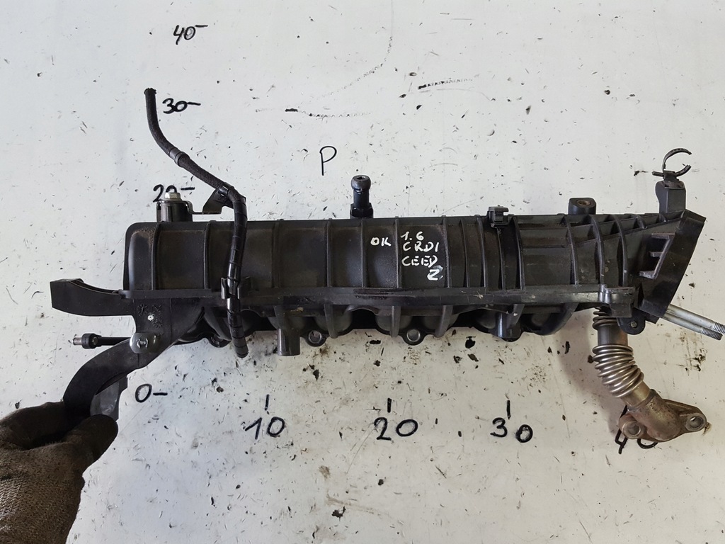 фото №1, Kia ceed 2 ii 12r- 1.6 crdi колектор всмоктуючий