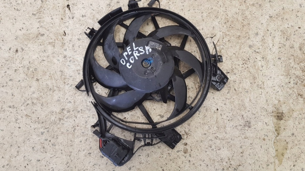 фото №1, Вентилятор радиатора opel corsa c 1.7 cdti