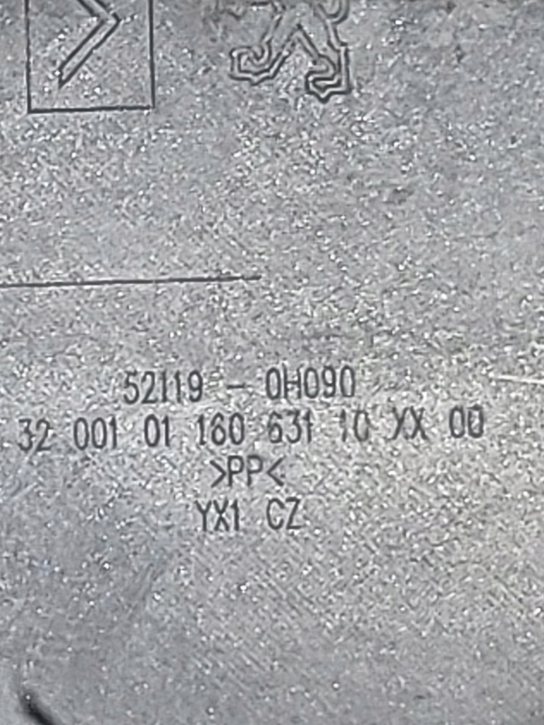 фото №9, Бампер перед передний peugeot 107 lift 2008- 52119-0h090