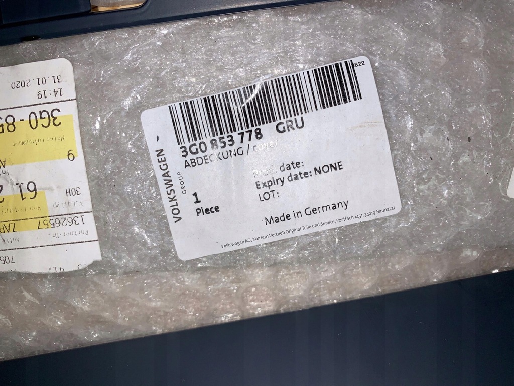 фото №6, Vw passat b8 молдинг дверь перед правая nowa jedna штука 3g0854940