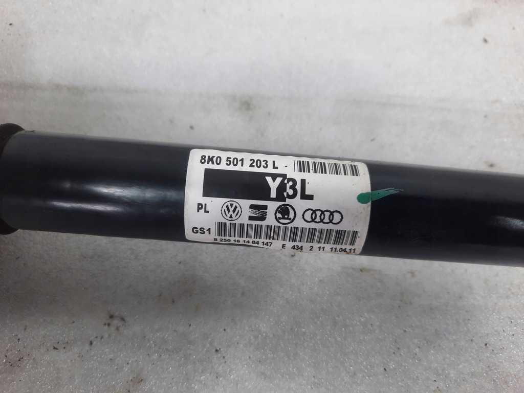 фото №5, Приводной вал левый задняя 8k0501203l audi a4 b8 s4 a5 s5