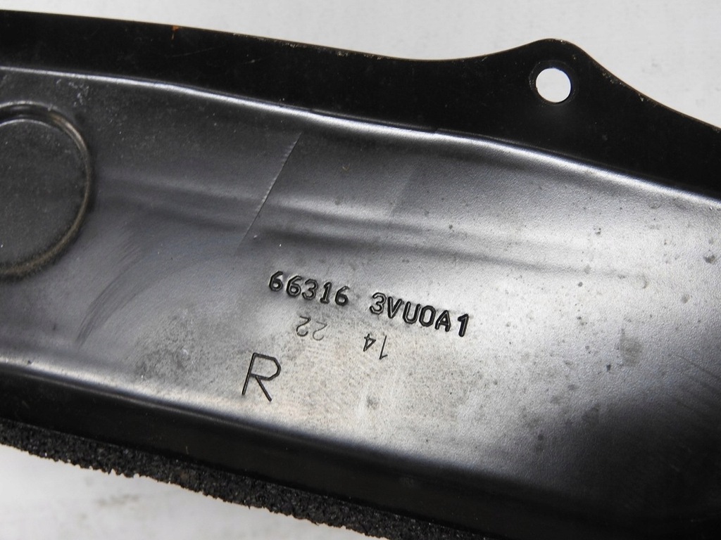 фото №5, Nissan note ii e12 12-16 жабо металлический 663163vu0a