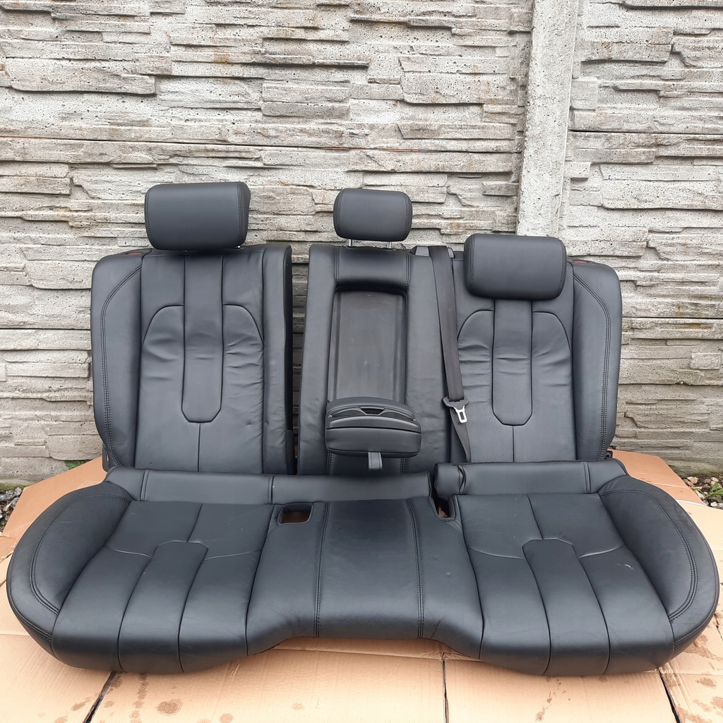 фото №13, Range rover evoque сиденья заднее сиденье кожа czarna