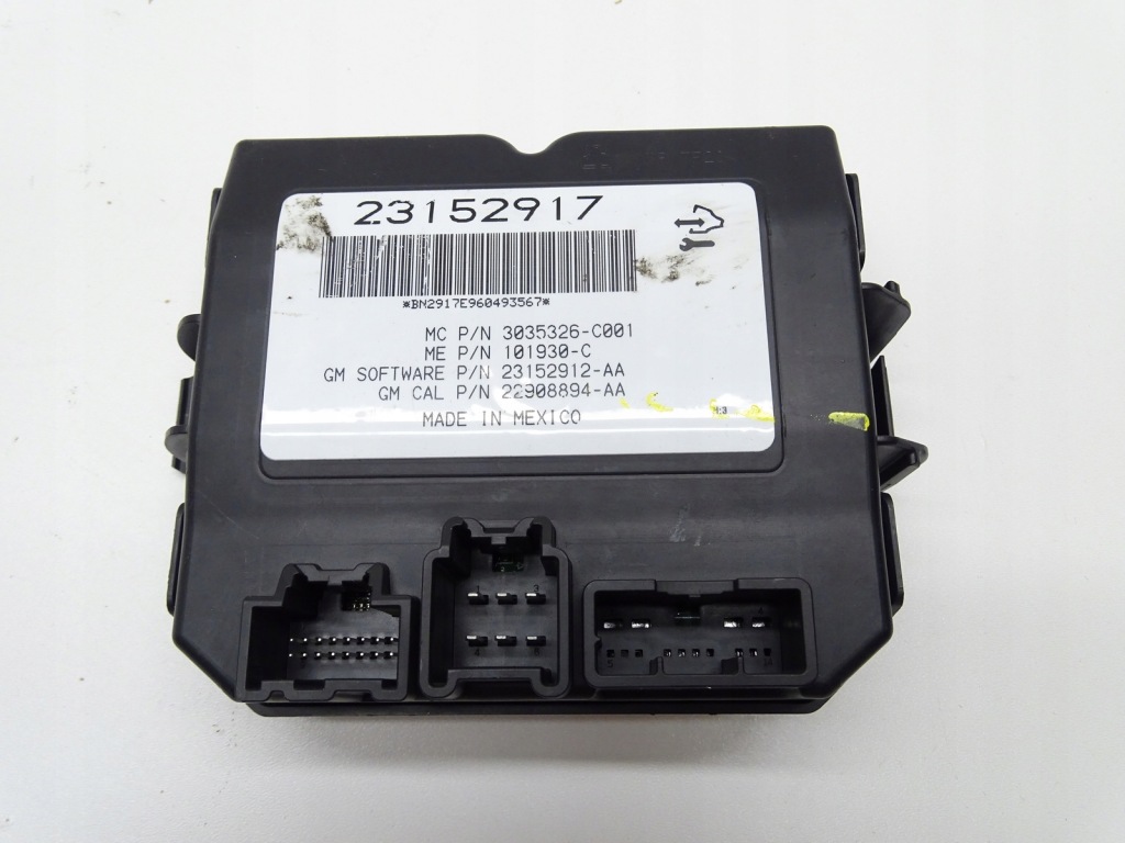 фото №1, Модуль блок керування кришки багажника задня задній opel insignia a lift 17r 23152917