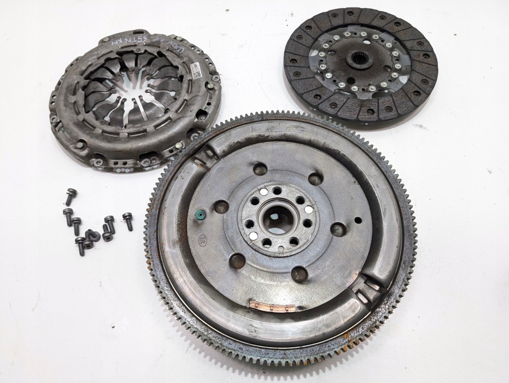 фото №6, Зчеплення колесо двомасовий диск притиск renault clio v 1.5 dci 55 tys km