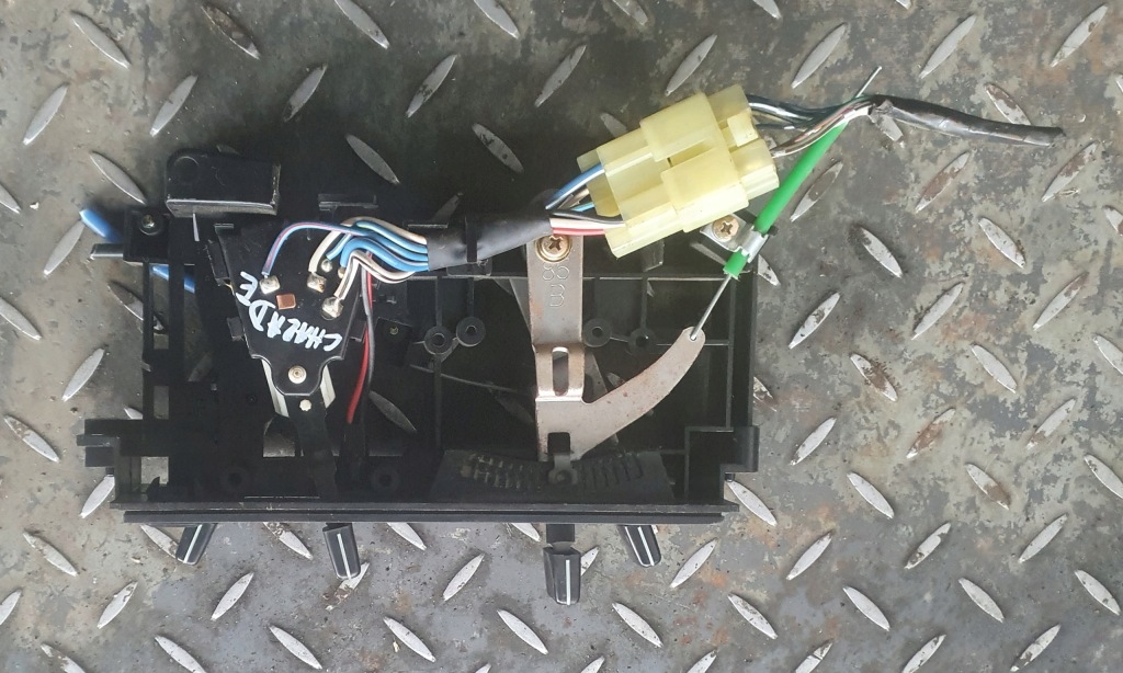 фото №3, Панель керування вентиляція daihatsu charade