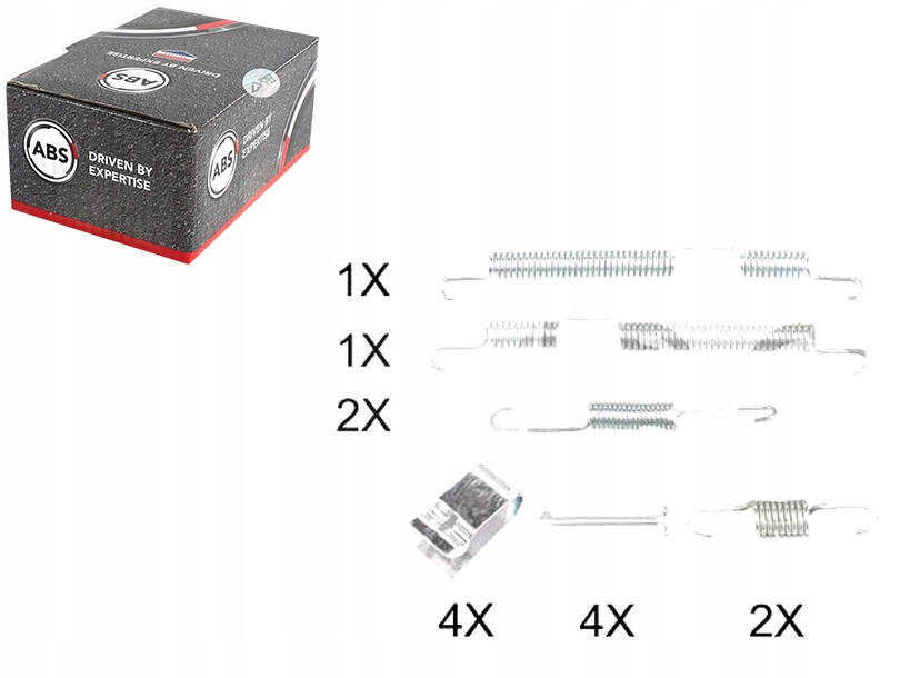 фото №1, Пружини do колодка ham. hyundai getz 02- a.b.s.