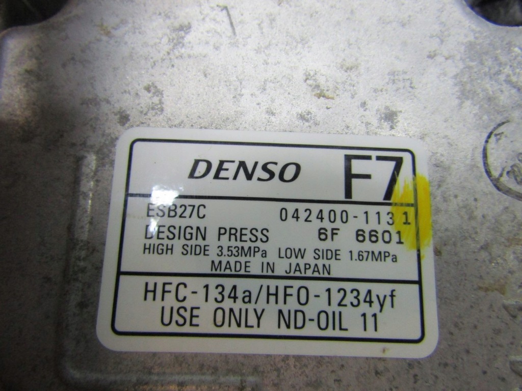 фото №8, Hr-v iii 1.5 22r компрессор кондиционера компрессор кондиционер 042400-1131
