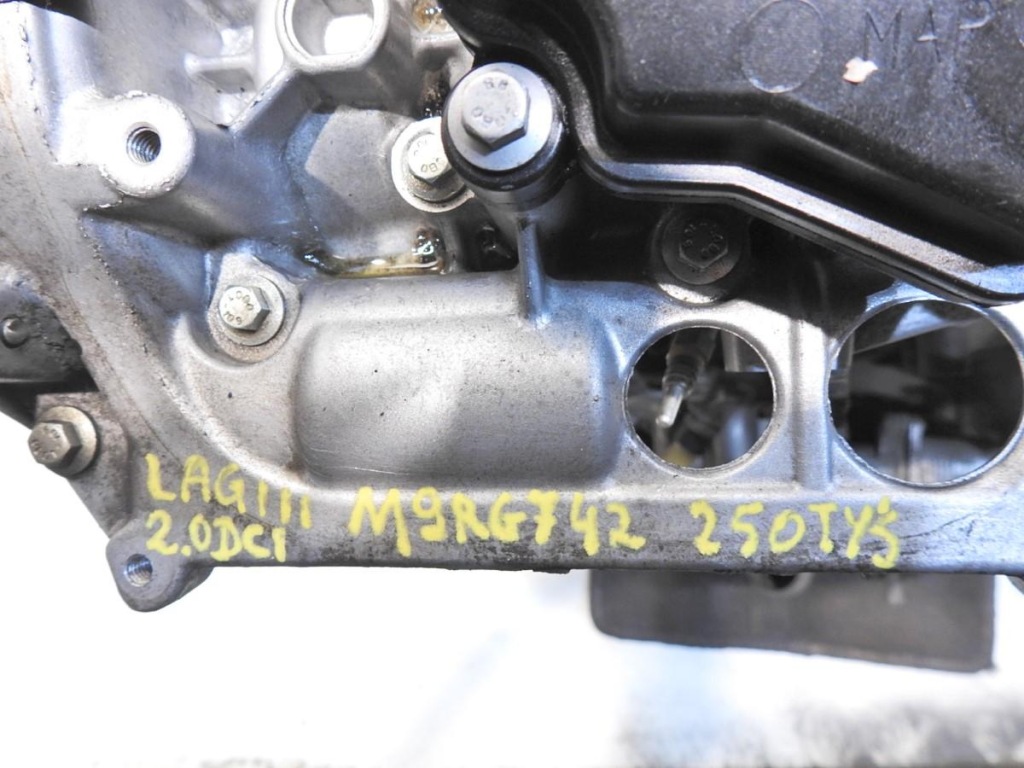 фото №2, Двигун 250 tyś. km renault laguna iii 2.0 dci m9rg742