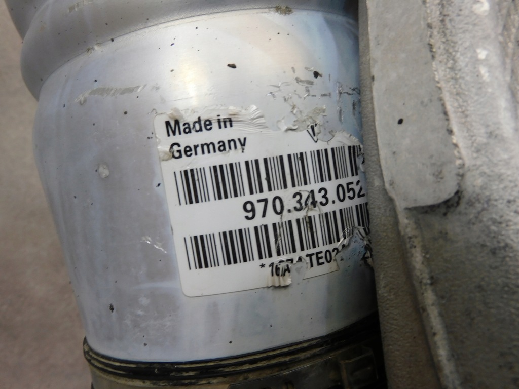 фото №11, Porsche panamera 970 поворотный кулак правая перед суппорт рычаг амортизатор 97034115804