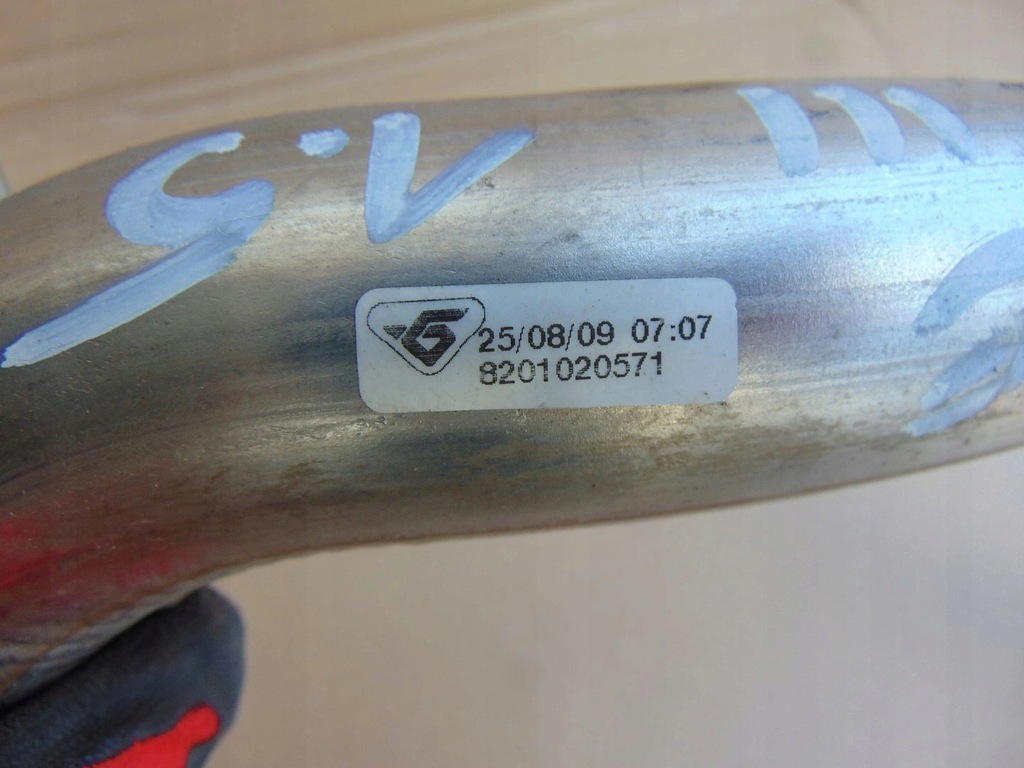 фото №5, Труба шланг интеркулер renault megane iii 1.5