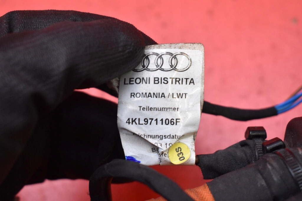 фото №14, Электропроводка шланг зарядки разъём 4kl971106f audi e-tron 55 408 km 18-21