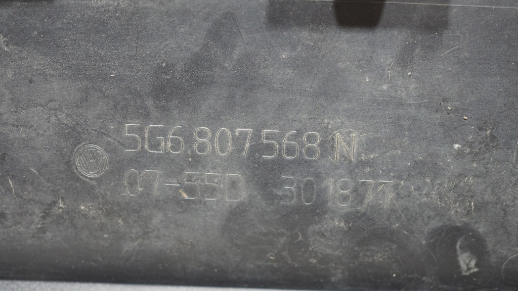 фото №11, Vw golf vii 5g6 5g дифузор r-line накладка dół 5g6807568n дифузор накладка