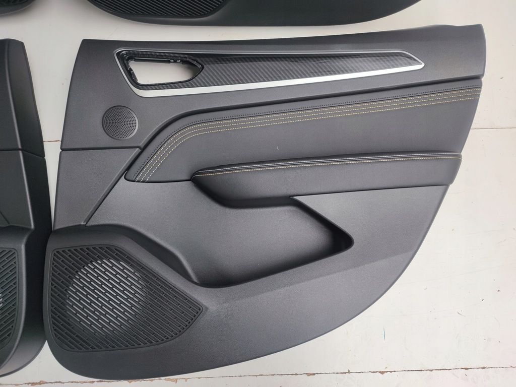 фото №11, Сиденья заднее сиденье обшивки туннель пластики renault arkana rs line жёлтая золотая nić