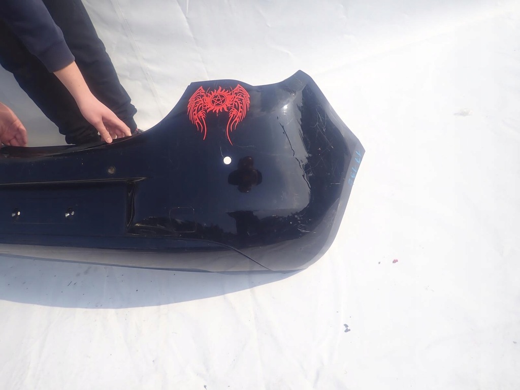 фото №6, Opel corsa e 14-19 бампер задняя задний 4xpdc