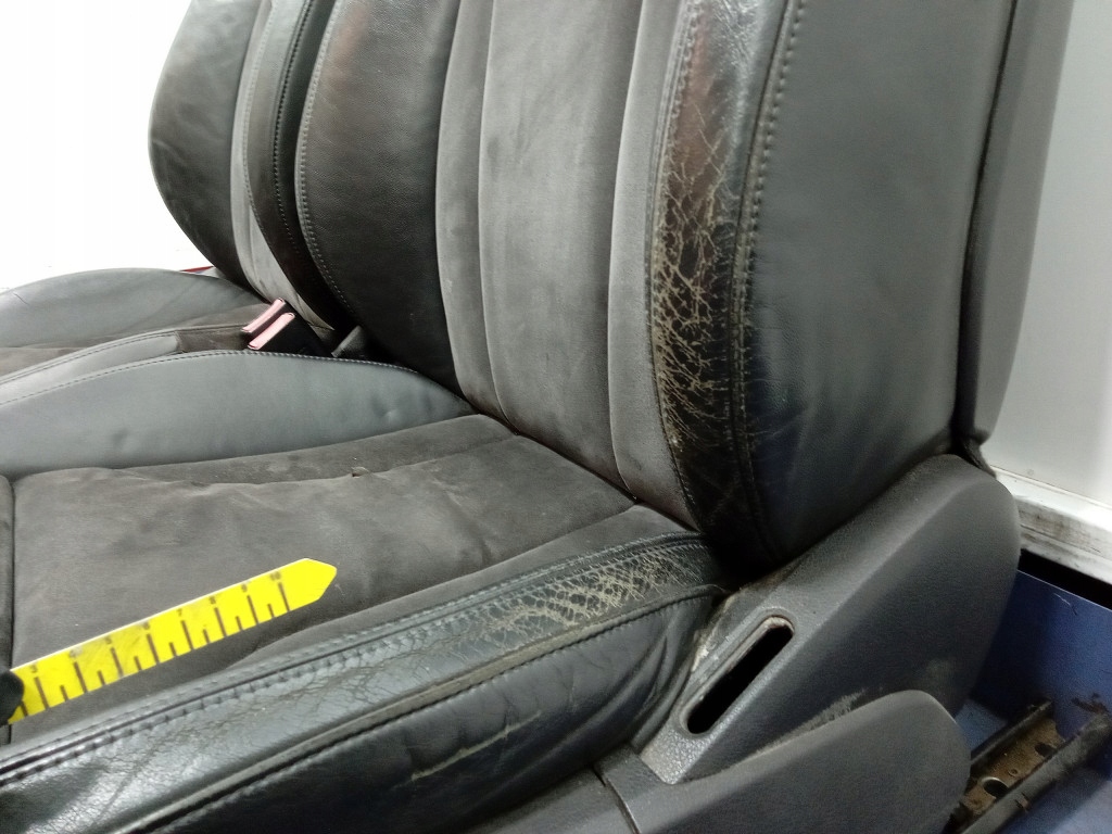 фото №5, Audi q7 i 4l сиденья заднее сиденье комплект 3 ряды 7 человек s-line полукожа