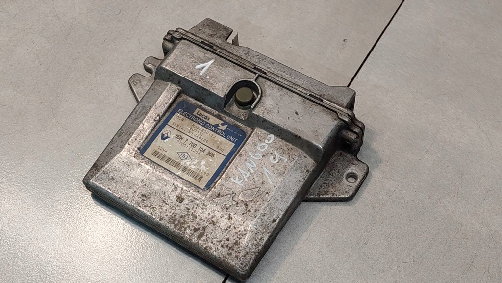 фото №6, Блок управления двигателя kangoo i 1.9 d 7700104956