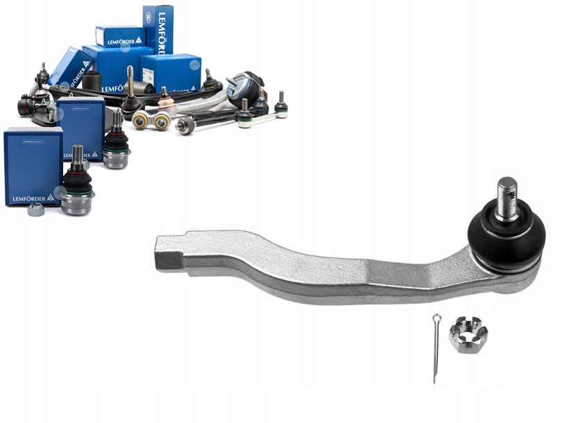 фото №10, Lemforder 15438 03 наконечник тяга кермовий поперечний