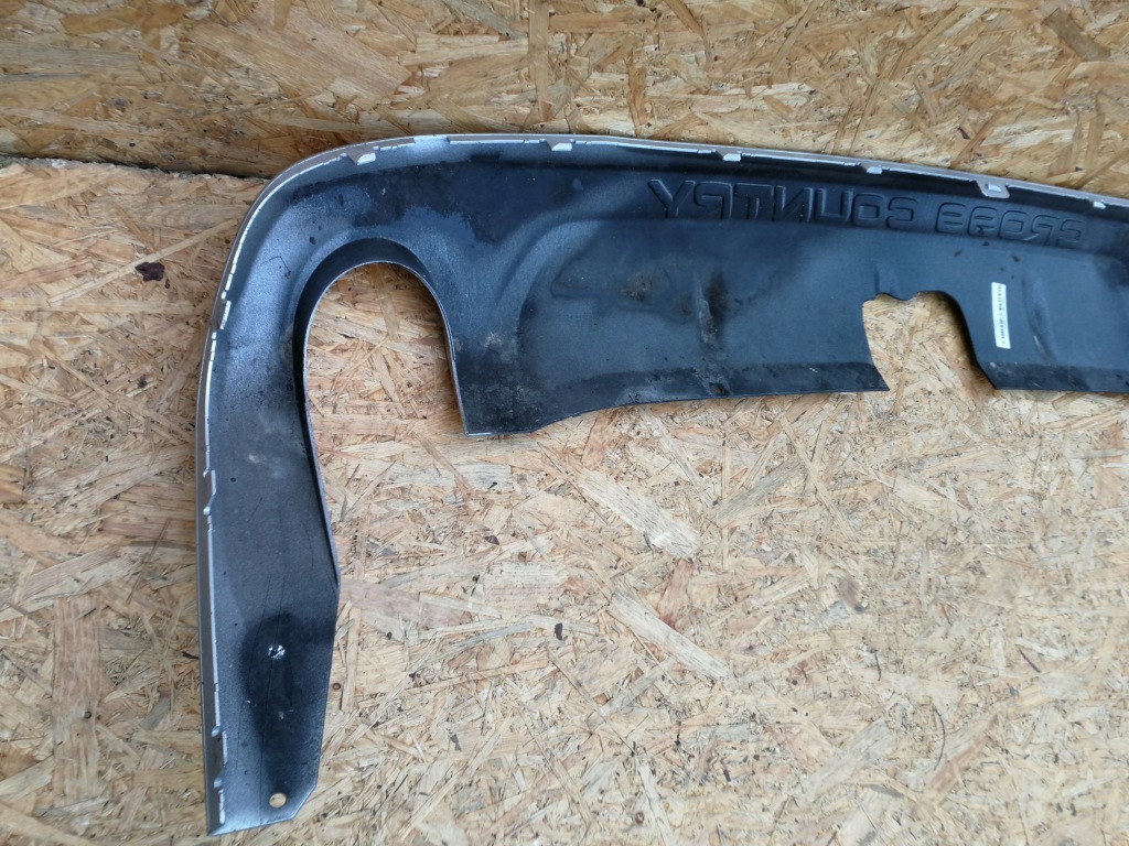 Volvo v40 ii cc 12- диффузор накладка нижняя спойлер бампера задний  31393788 Цена