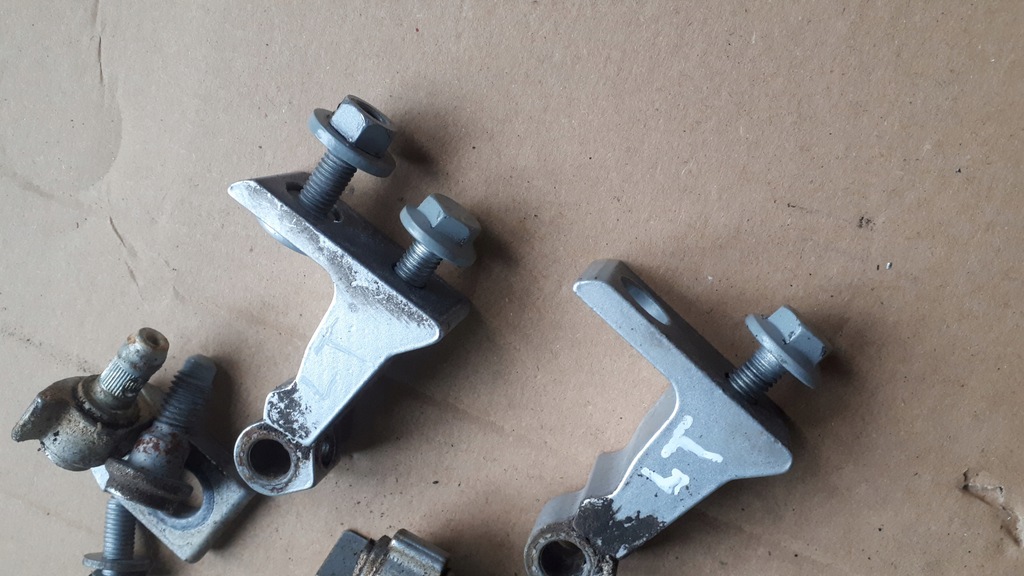 фото №4, A6 c7 4g петля двері петлі лівий задня lx7w 2x