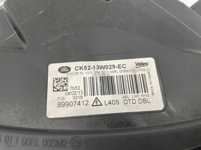 фото №3, Лампа правая land rover range rover vogue bi ксенон