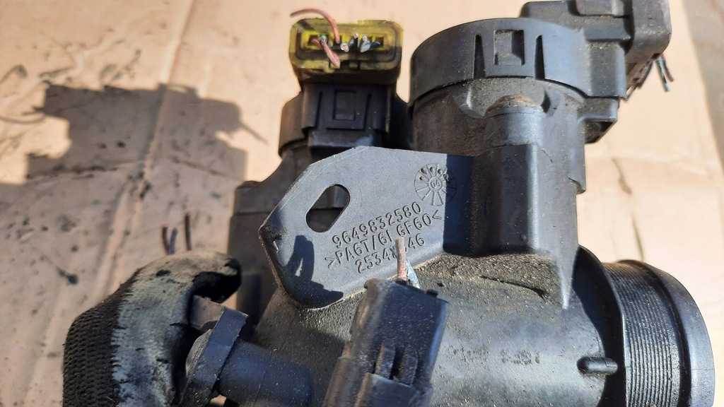 фото №5, Дросельна заслінка peugeot 307 1.6 hdi 9649832580