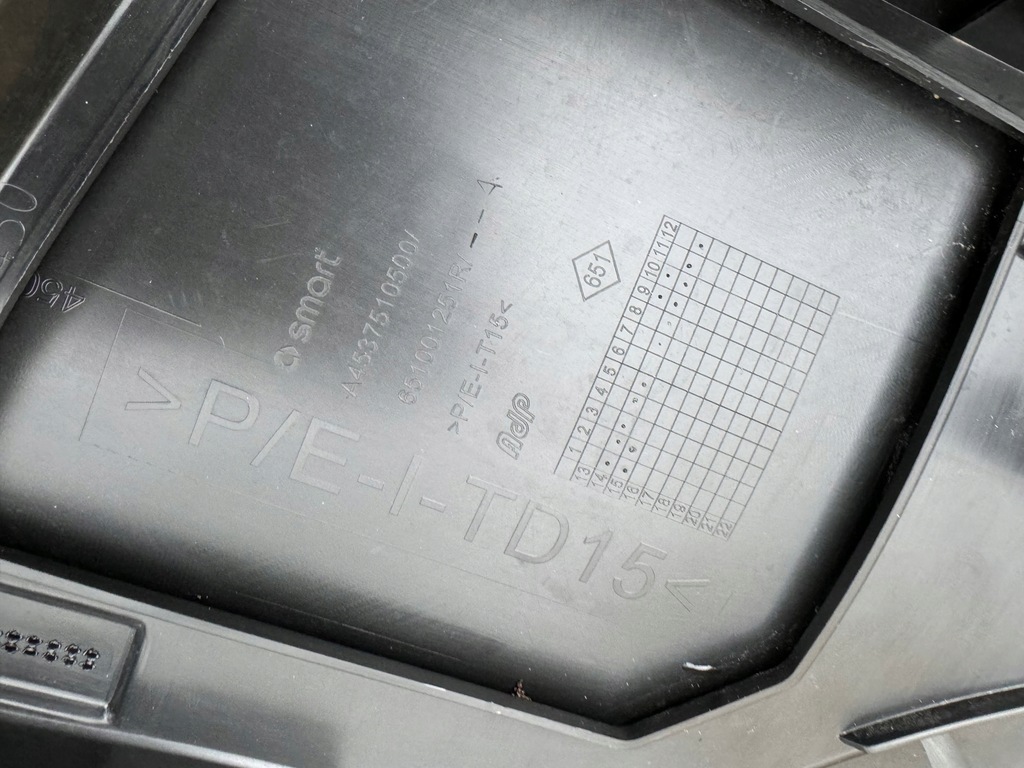 фото №13, Smart fortwo ii 3 a453 14-19r капот крышка двигателя перед передняя