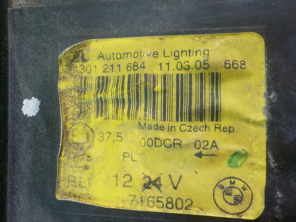 фото №7, Bmw 6 e64 e63 3.0 b aut 05r cabrio ксенон лампа правая перед 7165802