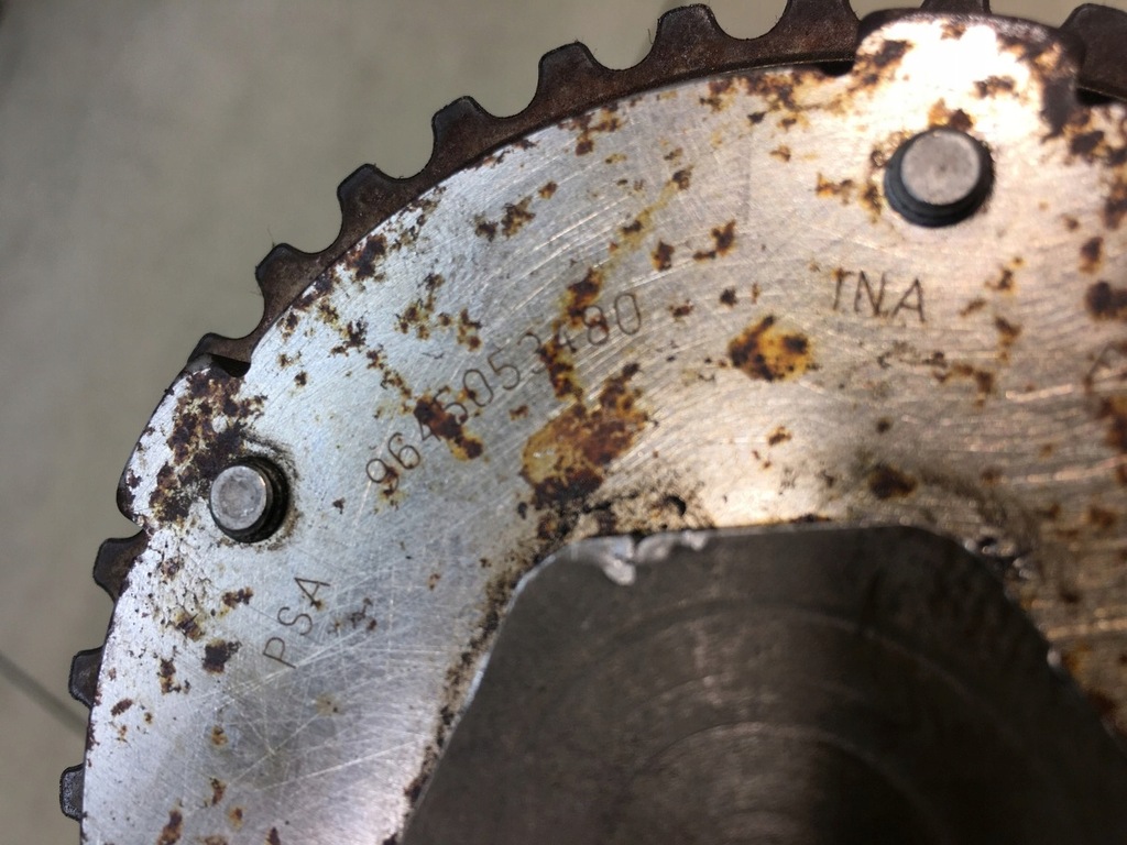 фото №9, Вал распределительного вала всасывающий peugeot 1007 1.4 16v kfu 9645053480