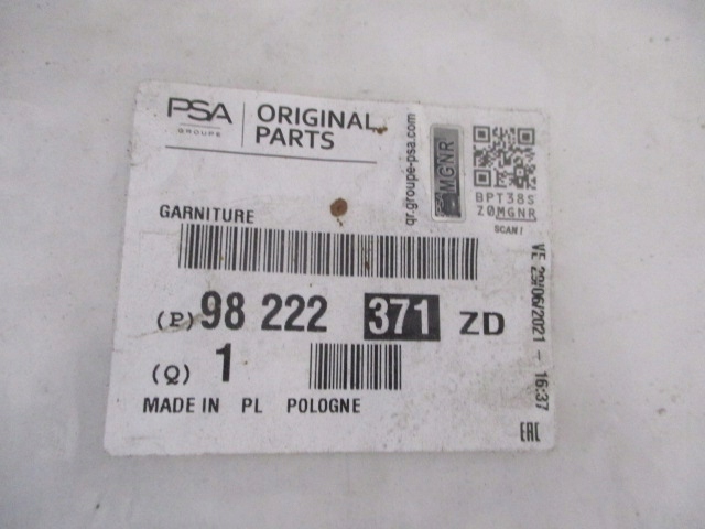 Peugeot 508 ii sw кронштейн праве шторка багажника nowa Доставка