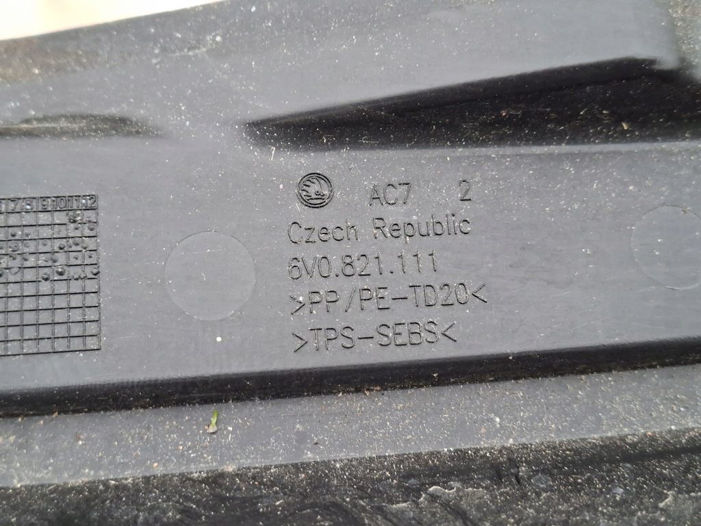 фото №5, Skoda fabia iii шумоізоляція крила лівий перед 6v0821111