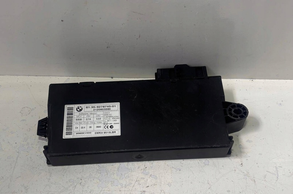 фото №1, Bmw x1 e84 модуль блок управления cas 9278745