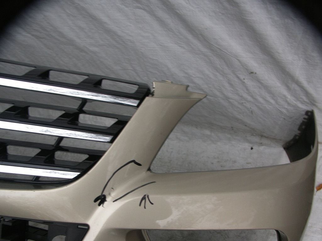 фото №7, Mercedes ml w166 11-15 бампер передній решітка радіатора pdc