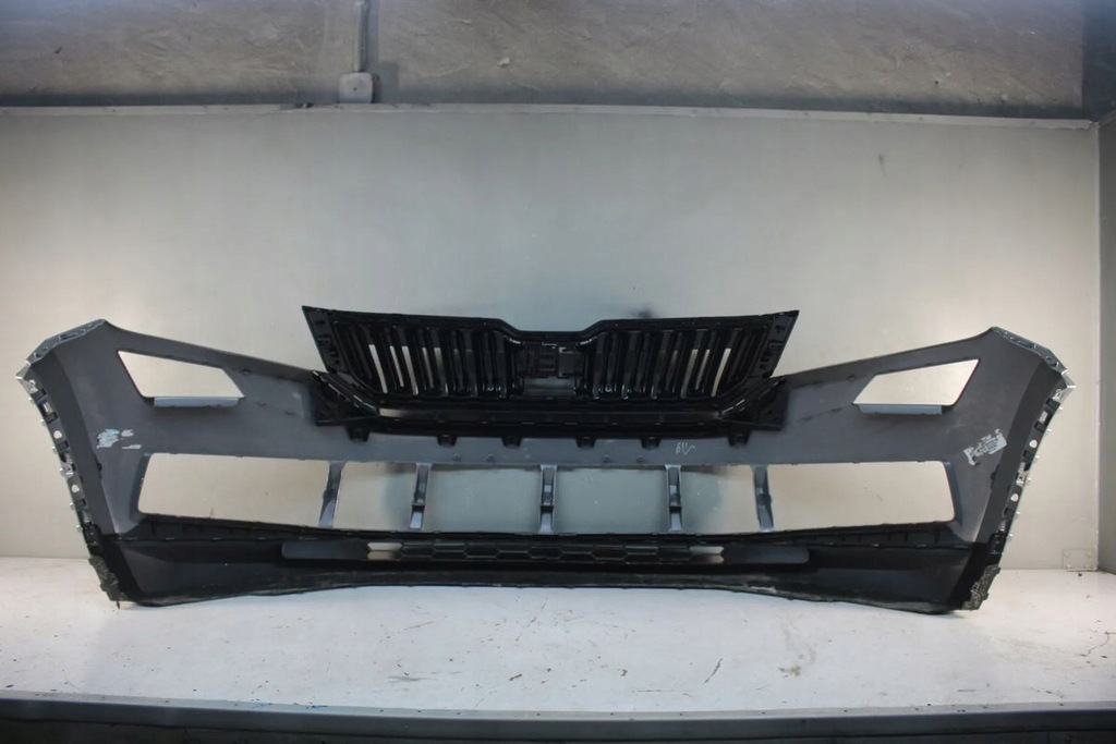 фото №4, Бампер перед передний skoda kodiaq новый оригинал + решётка радиатора