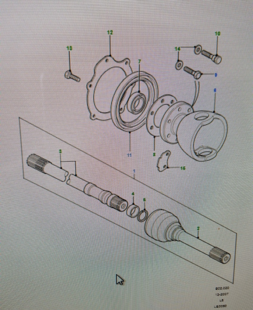 фото №7, Discovery defender шар корпус поворотный кулак bez abs ftc5366