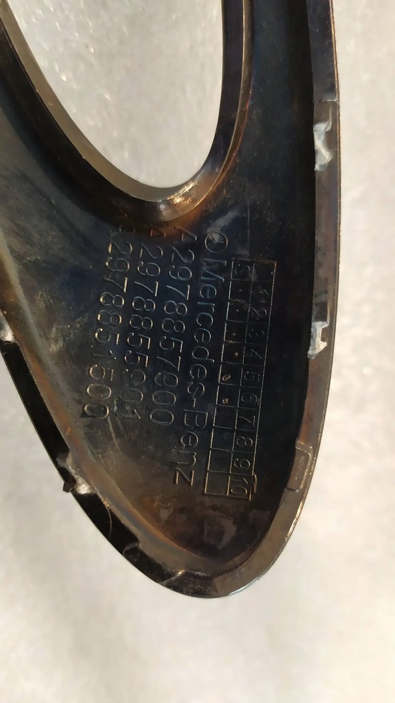 фото №14, Молдинг бампера права mercedes-benz cls w257