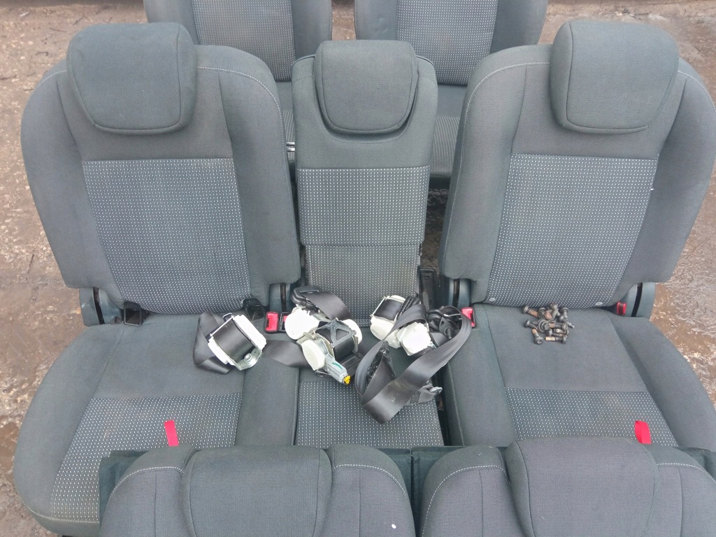 фото №4, Ford c-max grand сидіння 2 3 ряд ремені trend