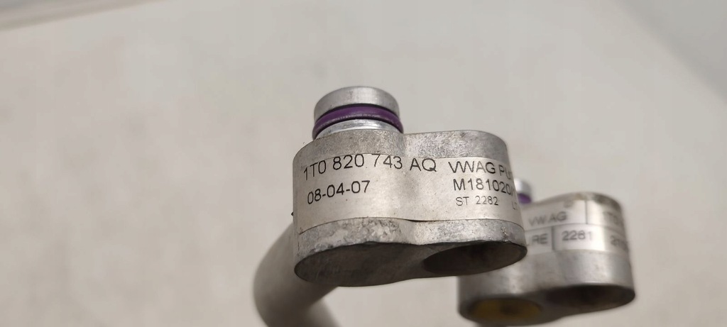 фото №9, Wąż шланг кондиционера vw touran i lift 1,4 tsi