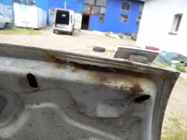 фото №8, Fiesta mk5 mk6 lift 05-08 капот крышка двигателя белый