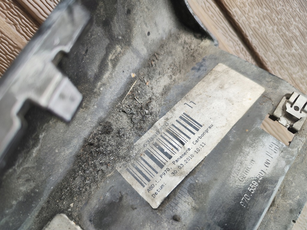 фото №9, Молдинг поріг ліва porsche panamera 970 m9z