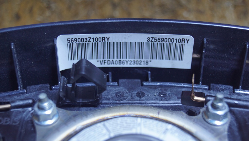 фото №14, Подушка подушка безпеки водія hyundai i40 569003z100ry