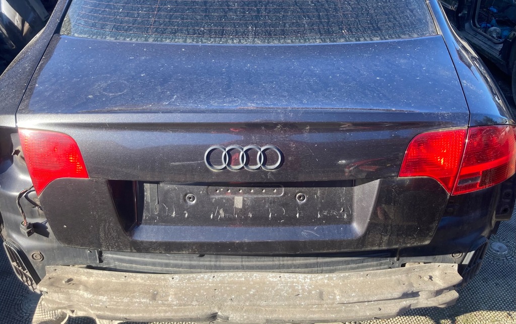 фото №1, Крышка багажника задняя задняя s-line audi a4 b7 sedan lz7l