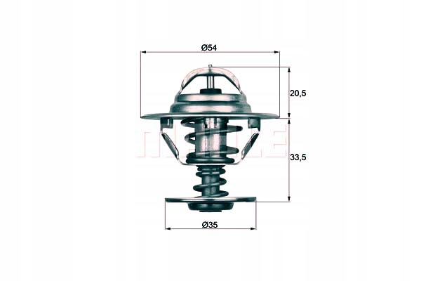 фото №2, Mahle термостат audi isuzu jaguar mazda saab