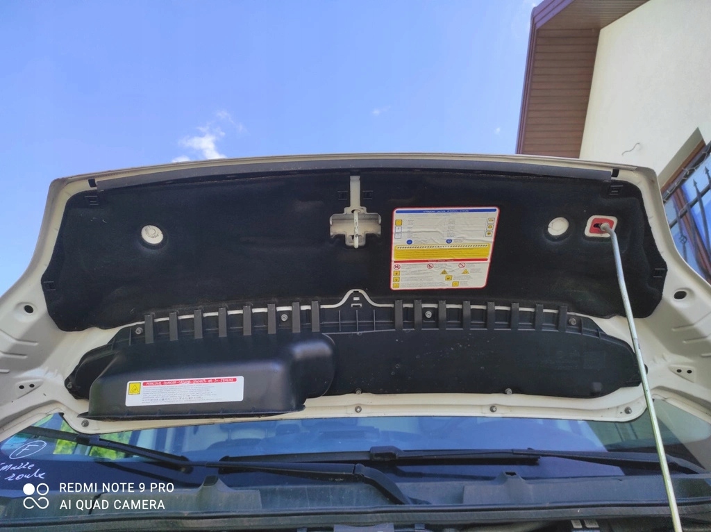 фото №1, Підкрилок шумоізоляція капот кліпси fiat ducato iii lift 2019 rok