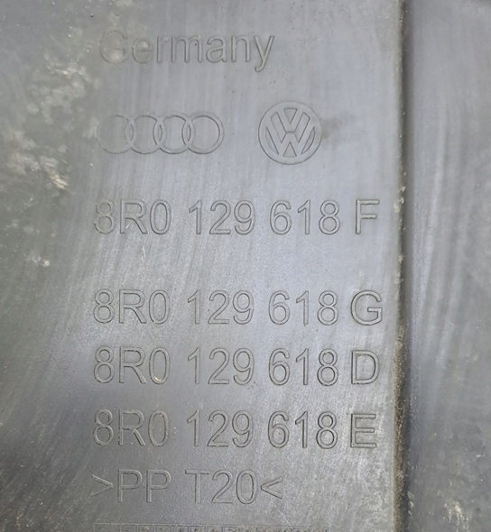 фото №2, Audi q5 8r труба впуск воздухозаборник воздуха na pas передний 8r0129618f