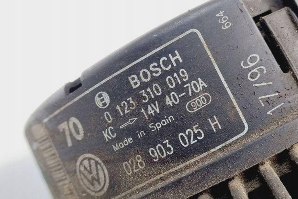 Генератор vw polo 6n2 028903025h 1.6l бензиновый 1996 Недорого