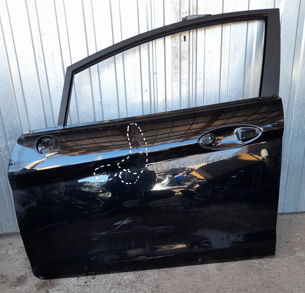 фото №1, Дверь перед левая ford fiesta mk7