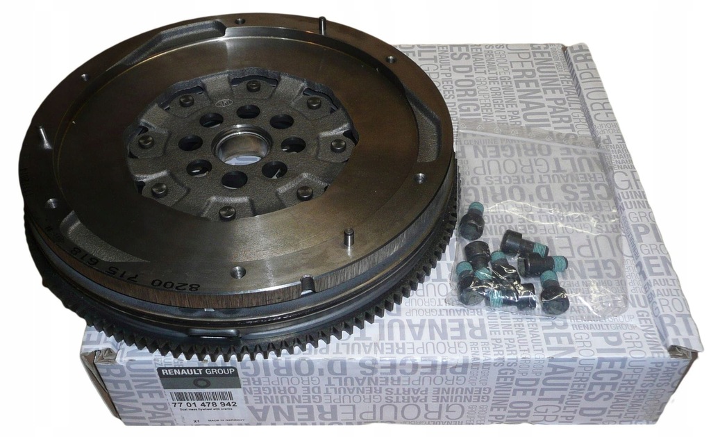 фото №1, Колесо двухмассовый laguna ii iii koleos 2.0 7701478942