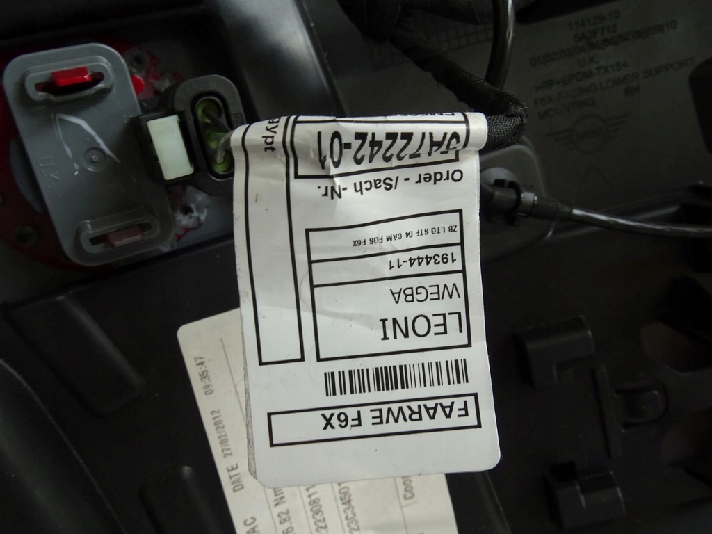 фото №15, Kompletny бампер передний камера pdc mini cooper s f65 f66 f67 2024- red